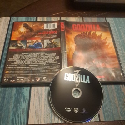 Godzilla (DVD, 2014) - COMPLETE! Very Good Condition!-image