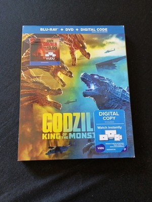 Godzilla: King of the Monster (Blu-Ray/DVD, Aug 2019, 2 Discs)-image