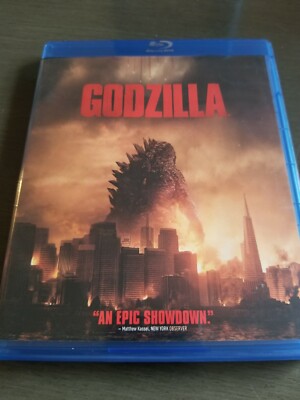 Godzilla:  BluRay+DVD+Digital Code! Like New!-image