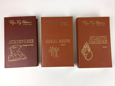 3 x ROGER TORY PETERSON EASTON PRESS - Atmosphere, Coral Reefs, Seashore-image