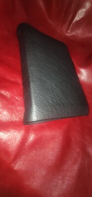 KJV Bible Sovereign Collection Personal Size Rebound Goatskin with  Liner Nice! -image