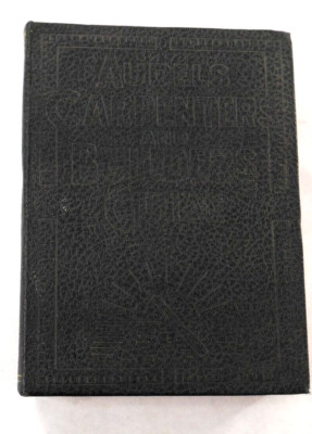 Vintage Audels Carpenters and Builders Guide #1 Leatherback 1947-image