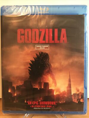 Godzilla (Blu-ray Disc, 2014, Canadian) No Slip Cover New & Sealed-image
