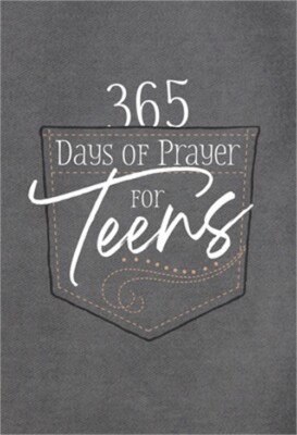 365 Days of Prayer for Teens: 365 Daily Devotional (Leather / Fine Binding)-image