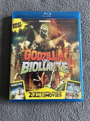 Godzilla vs. Biollante/Monster/Mega Shark vs. Giant Octopus 2013 Blu-ray.-image