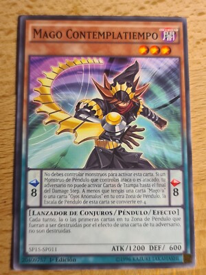Timegazer Magician●YUGIOH●SP15●2015●COMMON●SPANISH●1st ED●NM●NM #06375-image