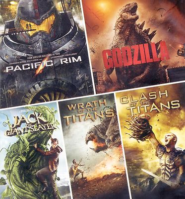 5 PG-13 monster movies 2010-2014, new DVDs, Pacific Rim, Godzilla, Jack, Titans-image
