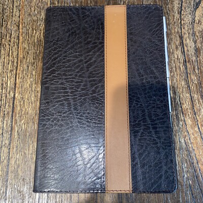 NKJV Holy Bible Giant Print W/Read Along References & Indexed: Leather 2006, VG-image