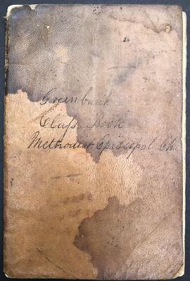 WV Greenbrier County / 1869-1877 Class Book of Greenbrier Methodist Episcopal-image