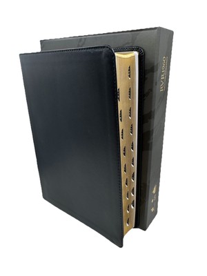 Biblia Rvr 1960 Letra Sper Gigante  18 PUNTOS PIEL Genuina Negro Con ndice-image