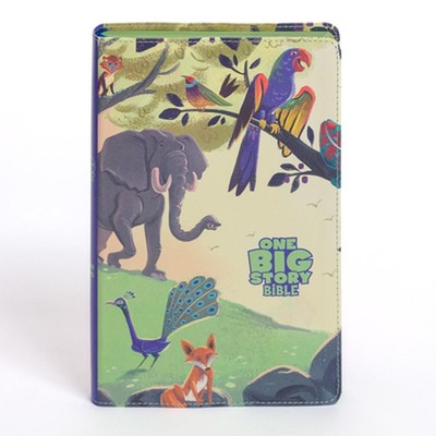 CSB One Big Story Bible, Creation Leathertouch: Connecting Christ Throughout God-image