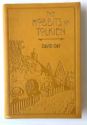 THE HOBBITS OF TOLKIEN David Day Illustrated Guide Flexi Bound Faux Leather-image