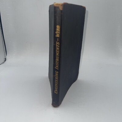 1913 RARE!  Problems in the Use and Adjustment of Engineering Instruments, Webb-image