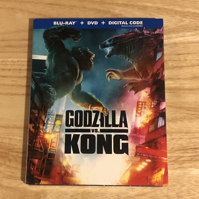 Godzilla Vs. Kong (Blu-ray, Digital HD, 2021) NEW w/slipcover-image