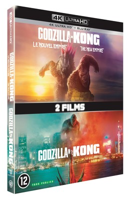 Godzilla vs kong + godzilla X kong : le nouvel empire 4k ultra  (4K UHD Blu-ray)-image