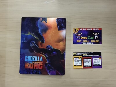Godzilla Vs. Kong 4k Blu-ray Steelbook. Must see!!-image