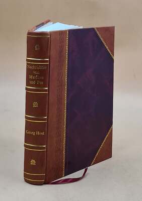 Nachrichten Von Mar?Kos Und Fes ... Im Lande Selbst Gesammlet, I [Leather Bound]-image