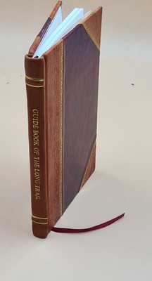 Guide-Book Of The Long Trail. 1917 By Green Mountain Club. [Leather Bound]-image