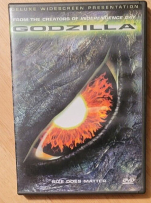 Godzilla (DVD, 1998) - Deluxe Widescreen Edition - Fast Ship!-image