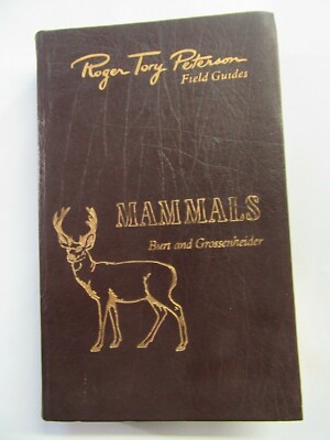 Roger Tory Peterson Field Guide MAMMALS by Burt & Grossenheider 1976-image