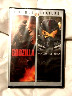 Godzilla (2014) / Pacific Rim (2013) (DVD, 2016, 2-Disc Set) New!-image