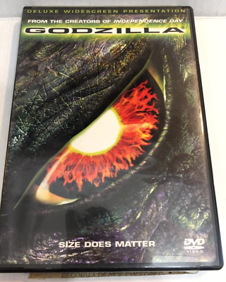 Godzilla Deluxe Widescreen DVD Ships Free Same Day with Tracking-image