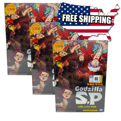 Anime DVD Godzilla S.P Vol 1-13 End Jap/Eng Version English Dubbed Free Shipping-image