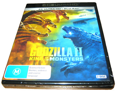 Godzilla II: King of the Monsters - New Sealed 4K Ultra HD Blu-Ray - Aus Release-image
