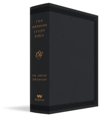 The Jeremiah Study Bible, Esv, Black Leatherluxe: What It Says. What It Means. W-image