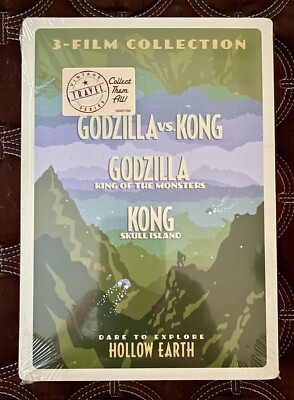 NEW sealed GODZILLA vs KING KONG 3 Film Collection RARE-image