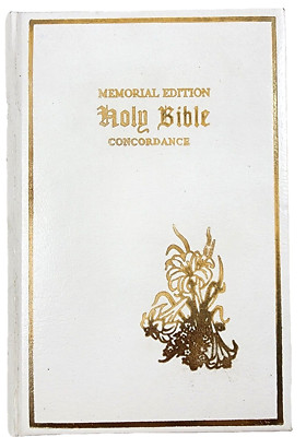 VTG VGUC Holy Bible Memorial Edition Concordance Timber Grove Baptist Church-image