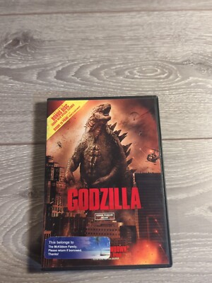 Godzilla ( DVD,2014 ) 2 Disc Set-image