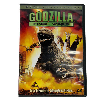Godzilla Final Wars DVD 50th Anniversary Insert Kaiju Mothra Gigan King Ghidorah-image