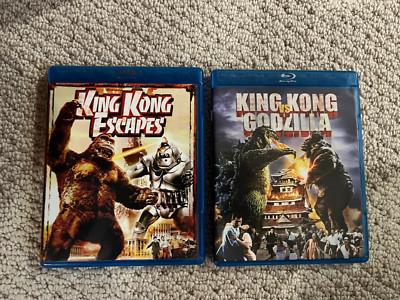 King Kong vs. Godzilla / King Kong Escape Blu-Ray Bundle Toho Kaiju, Near mint-image
