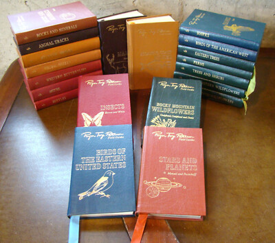 Peterson Field Guides ~1984-1988 Easton Press Collection 50th Anniv Ed~ Leather-image