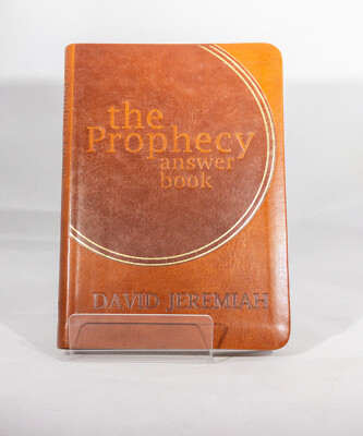 The Prophecy Answer Book (2010), David Jeremiah. Brand New, Leather Bound-image