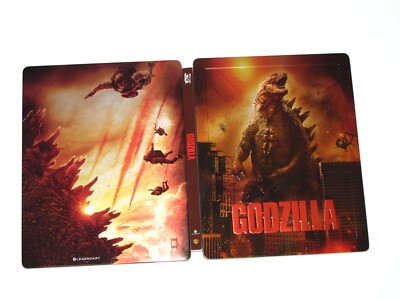 Godzilla Blufans empty Steelbook No Blu-Ray Or 4k Uhd Disc-image