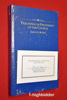 Teachings of Presidents of the Church: David O. McKay Leather GA Edition LDS-image