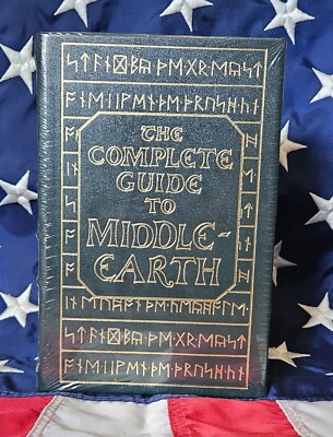 NEW SEALED Complete Guide to Middle Earth Tolkien Easton Press Leather Hardcover-image