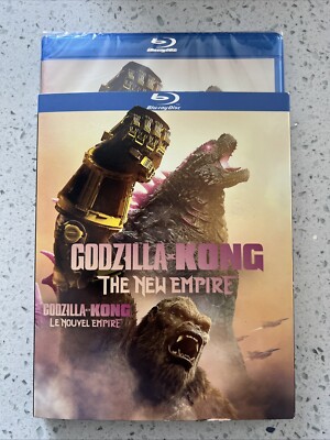 Godzilla x Kong: The New Empire (Blu-ray) | Brand New + Slipcover | Free Ship!-image