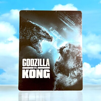 Godzilla vs. Kong Steelbook 4K Ultra HD + Blu-Ray No Digital Code-image