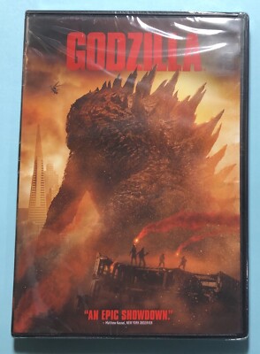 Godzilla DVD  NEW sealed 2014-PG-13 --Ships Insured-image