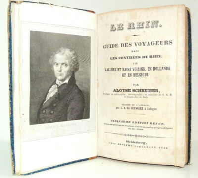Aloyse Schreiber. Traveler's Guide, Lands of the Rhine, Holland, Belgium 1841-image