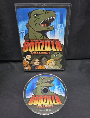 Godzilla: The Original Animated Series - Vol. 1 (DVD, 2006) Minty Disc -image