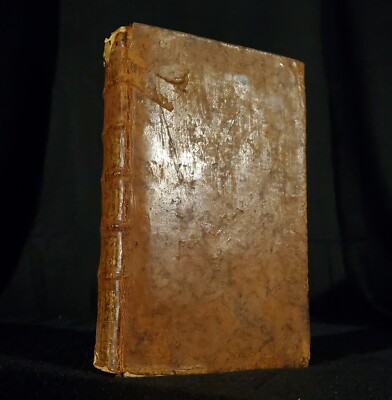 1756 ~ Le Guide Des Juenes Mathematiciens By John Ward FULL CALF Mathematics Old-image