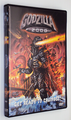 GODZILLA 2000 DVD King Of The Monsters Kaiju vs. UFO Aliens WS English Subtitles-image