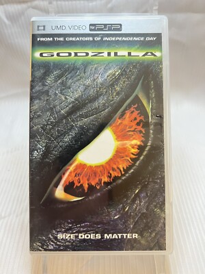 Godzilla Sony PSP UMD Movie 2005 W/Original Case Pre owned-image