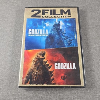 Godzilla ~ King of the Monsters 2019 & Godzilla 2014 2-DVD Set ~ NEW SEALED!-image