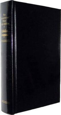 The Anonymous Press Study Edition of Alcoholics Anonymous (Black) - GOOD-image