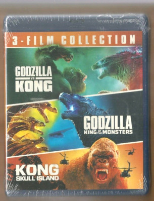 Godzilla Vs. Kong / Godzilla: King of the Monsters / Kong: Skull Island ~ NEW-image